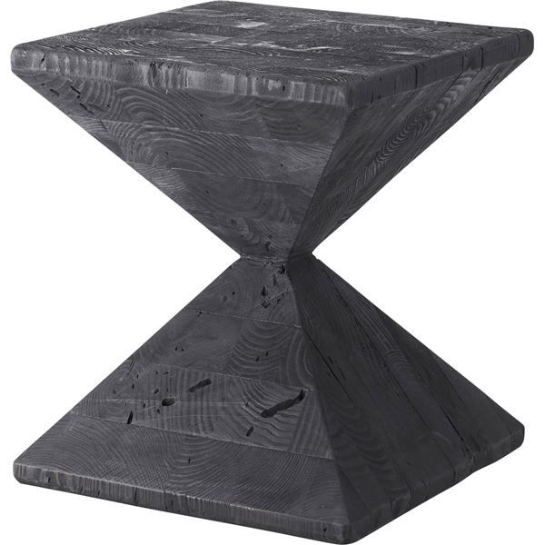 サイドテーブル ブラック 約 W35×D35×H40cm（130）