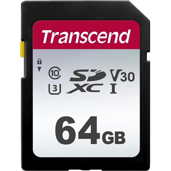 ■商品内容64GB UHS-I U3 SDXC Card (TLC) TS64GSDC300S■商品スペックアスベスト 非含有RoHS指令 対応J-Moss 対象外環境自己主張マーク なしその他環境及び安全規格 -電波法備考 非対象：電界強度が対象外の為電気通信事業法備考 非対称：公衆回線に接続しない為電波法 非対象電気通信事業法 非対象法規関連確認日 20180401電気用品安全法（本体） 非対象電気用品安全法（付属品等） 非対象電気用品安全法（備考） 非対象■送料・配送についての注意事項●本商品の出荷目安は【1 - 5営業日　※土日・祝除く】となります。●お取り寄せ商品のため、稀にご注文入れ違い等により欠品・遅延となる場合がございます。●本商品は仕入元より配送となるため、沖縄・離島への配送はできません。[ TS64GSDC300S ]