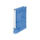(まとめ) ライオン事務器PPリングファイル A4タテ 2穴 240枚収容 背幅34mm 青 CS-223D 1冊 【×10セット】