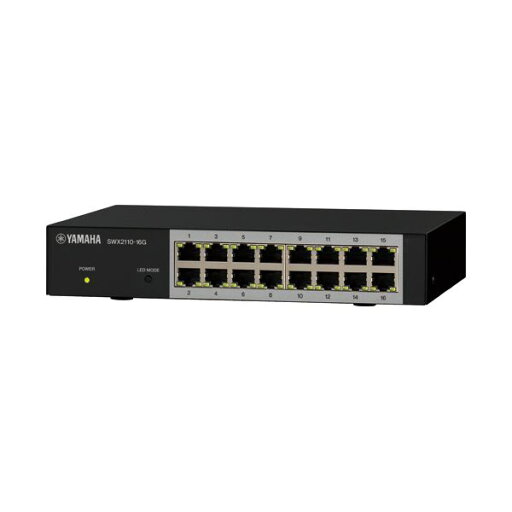 ヤマハ シンプルL2スイッチ 16ポートSWX2110-16G 1台【日時指定不可】 ヤマハ シンプルL2スイッチ 16ポートSWX2110-16G 1台【日時指定不可】