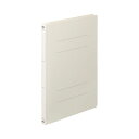 TANOSEE フラットファイル(PP) A4タテ 150枚収容 背幅17mm オフホワイト 1セット(10冊:5冊×2パック)