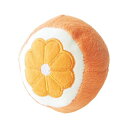 （まとめ）まんまるフルーツ オレンジ【×5セット】 (犬用玩具)