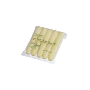 （まとめ）ナナコ 指サック アメ色 大中組 10組【×20セット】