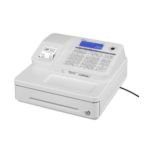 カシオ計算機 電子レジスター SR-S200-EX-WE ホワイト カシオ計算機 電子レジスター SR-S200-EX-WE ホワイト
