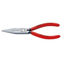KNIPEX クニペックス ロングノーズプライヤー プラスチックコーティング 全長160mm 3021-160