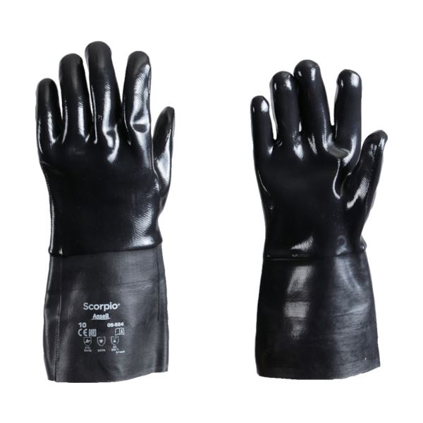 アンセル 耐薬品 手袋 スコーピオ XLサイズ 09-924 1双 グローブ