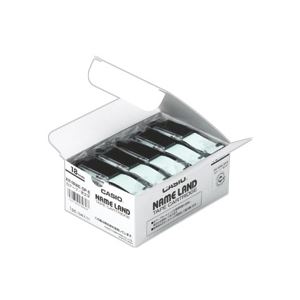 (まとめ) カシオ(CASIO) NAME LAND(ネームランド) スタンダードテープ 18mm 黄(黒文字) 5個入×20パック (まとめ) カシオ(CASIO) NAME LAND(ネームランド) スタンダードテープ 18mm 黄(黒文字) 5個入×20パック
