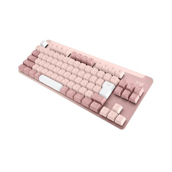 ロジクールSIGNATURE K855ワイヤレス メカニカルキーボード ローズ K855RO 1台【日時指定不可】