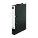 (まとめ) キングジムレバーリングファイル Dタイプ A4タテ 2穴 250枚収容 背幅37mm 黒 6872-BK 1冊 【×5セット】