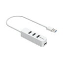 (まとめ) バッファロー USB-A 3.2(Gen1)バスパワー上挿しハブ 磁石付 4ポート ホワイト BSH4U320U3WH 1個 【×2セット】【日時指...