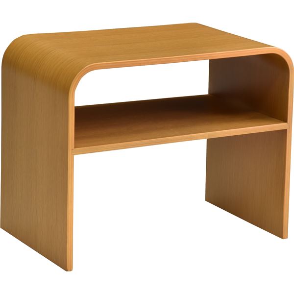 サイドテーブル センターテーブル 幅50.5cm 木製 縦横兼用 ナチュラル NA 完成品【代引不可】