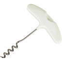 【3個セット】 貝印 Kai Kitchen T型 ワインコルク抜き シールカッター付き ホワイト DH-8218【日時指定不可】(3)