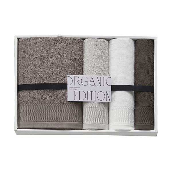 オーガニックエディション オーガニックコットン使用国産タオルセット L9016568