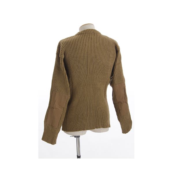 米軍 タイプ コマンド セーター ブラウン Mサイズ コヨーテ アクリル ポケット付 アメリカ軍 レプリカ ミリタリーウェア 軍モノ