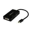 StarTech.com Mini DisplayPort-VGA/DVI/HDMI変換アダプタ MDP2VGDVHD 1個(2)
