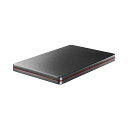 アイオーデータUSB 3.1 Gen1/2.0対応 ポータブルハードディスク「カクうす」 2TB ブラック×レッド HDPX-UTS2K1台(2)
