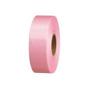 (まとめ)ジョインテックス カラーリボンピンク 24mm*25m B824J-PK【×10セット】