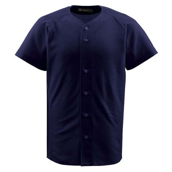 デサント（DESCENTE） ジュニアフルオープンシャツ （野球） JDB1010 ネイビー 160