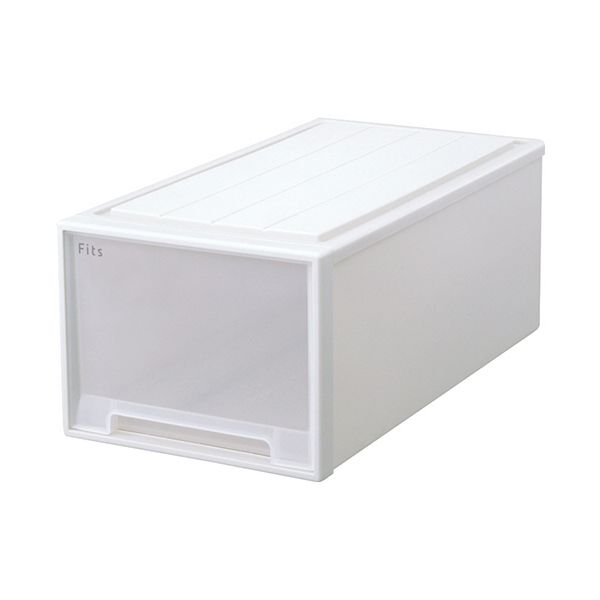 天馬 Fitsフィッツケース 74-39L ホワイトクリア 1個(3)