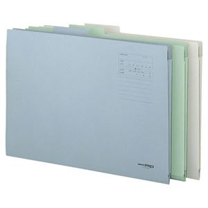 DECO MAISONの（まとめ） コクヨ 図面個別フォルダー A3 2つ折 グレー セ-FF8M 1冊 【×15セット】｜アングル2