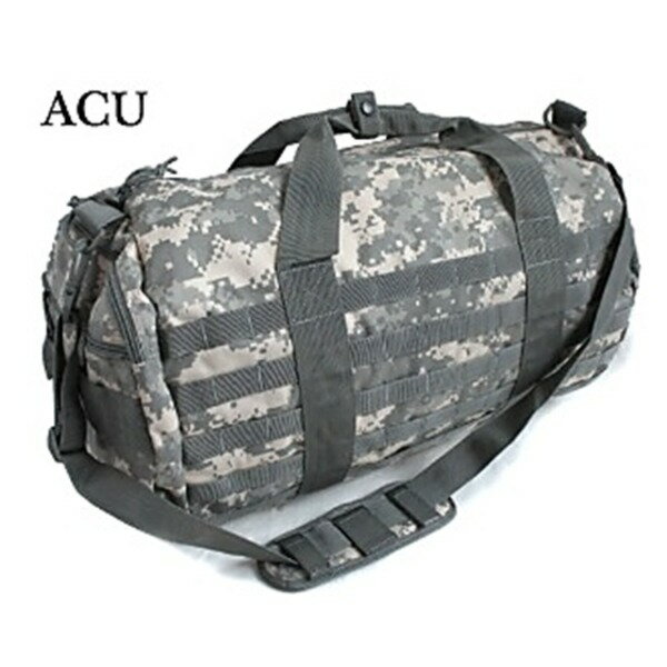 アメリカ軍 2WAY ボストンバッグ カバン 42L ACU モール対応 ウレタン素材入 頑丈 米軍 レプリカ ミリタリーバッグ