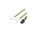 (まとめ)変換名人 IDE→PCI-E電源 IDEP-PCIE6P【×10セット】
