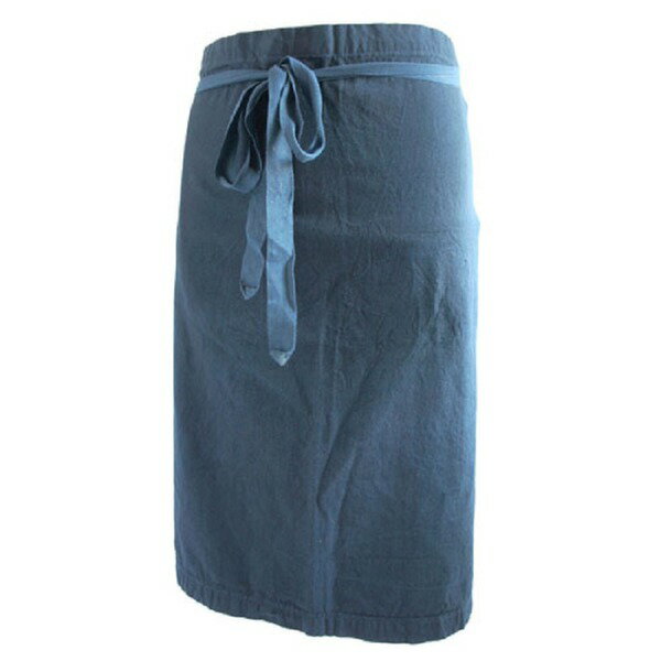 チェコ軍放出 エプロン 65×106cm 染め ブルー コットン デッドストック 未使用 ミリタリーウェア 軍モ..