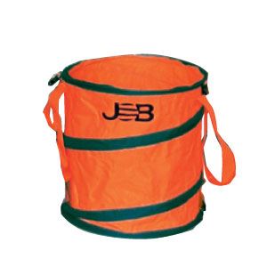 (まとめ)現場用折りたたみ式ゴミ箱 【Mサイズ×2セット】 ジョブマスター JGB-M