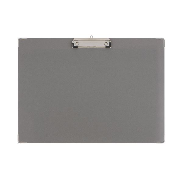 (まとめ) ボール用箋挟 4ヵ所角金具付 ヨコ型 CR-YSA3SN-GR 1枚入 【×10セット】