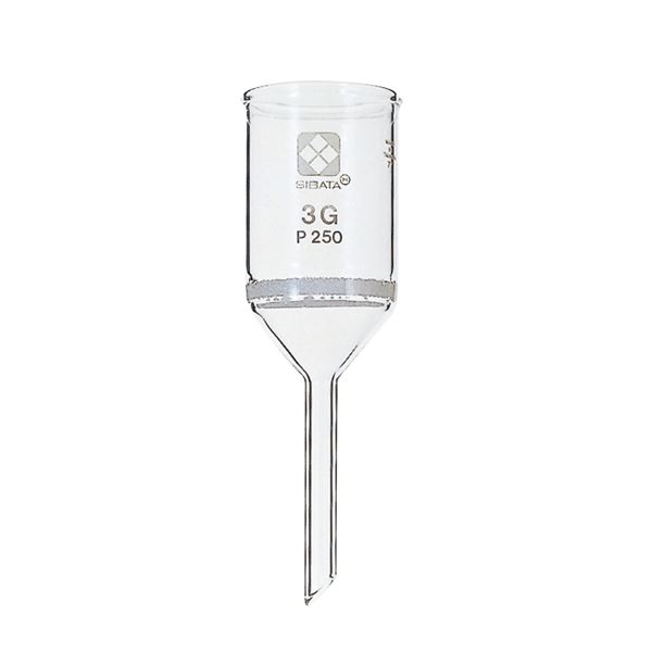 【柴田科学】ガラスろ過器 3G 円筒ロート形 3GP250【3個】 013110-3250A【日時指定不可】