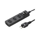 (まとめ)サンワサプライ 火災予防安全タップ TAP-TSH43SWBKN【×3セット】(2)