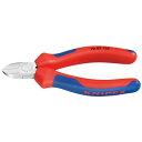 KNIPEX クニペックス 7202-125 プラスチック用 ニッパー 工具 ツール DIY 作業工具 道具 ニッパー【日時指定不可】