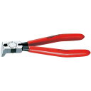 KNIPEX クニペックス 7221-160 プラスチック用 ニッパー 85゜ 工具 ツール DIY 作業工具 道具 ニッパー【日時指定不可】
