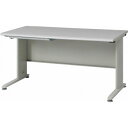 パソコンデスク ワークデスク 幅140cm×奥行70cm ホワイト 平机140 引き出し収納付き 組立品 オフィス 会社 什器【代引不可】