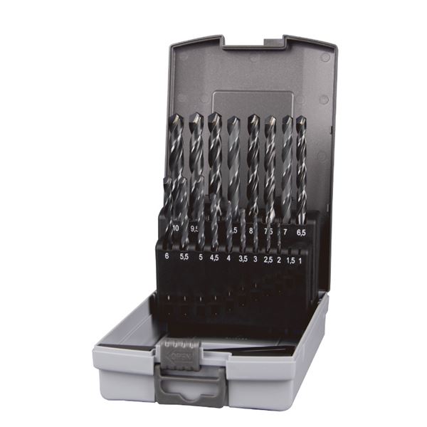 RUKO ルコ 815214CRO 超硬チップ付17本組 ドリルセット テクロナ 工具 電動工具 先端工具 作業工具 ツ..