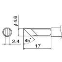 白光 T12-KF こて先 / KF型 工具 作業工具 ツール DIY はんだこて はんだごて 半田ごて 半田鏝 はんだ付け【日時指定不可】(4)