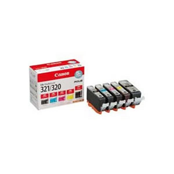 (業務用3セット) 【純正品】 Canon キャノン インクカートリッジ/トナーカートリッジ 【BCI-321+320/5MP】 5色パック