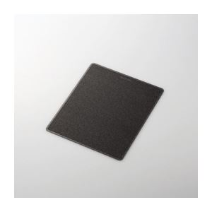 (まとめ)エレコム レーザーマウス用マウスパッド MP-108BK【×5セット】