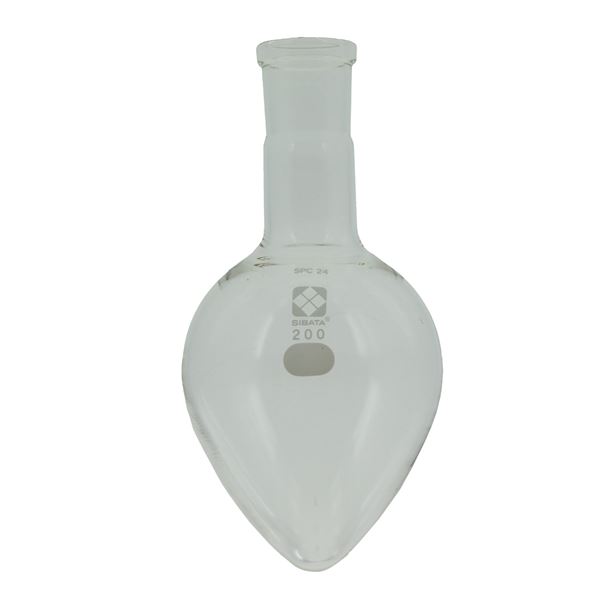 【柴田科学】SPC梨形フラスコ 200mL 030130-24200【日時指定不可】