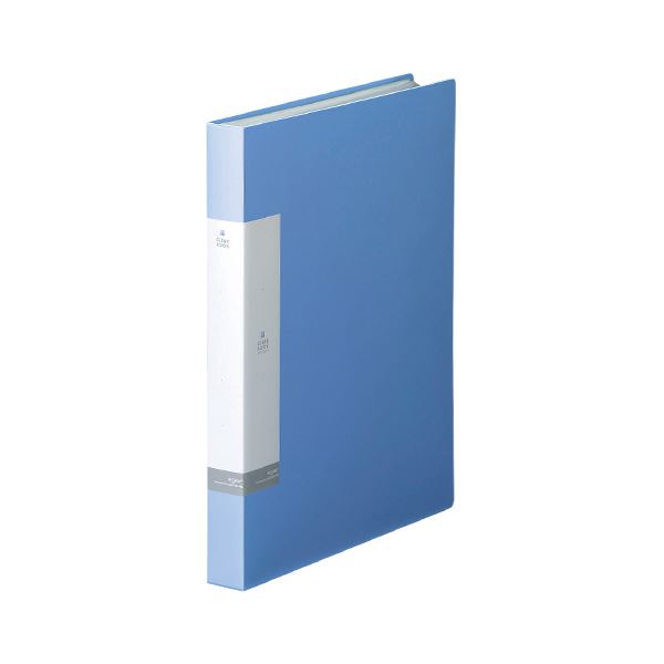 （まとめ） リヒトラブ リクエスト・クリヤーブック A4判タテ型（40ポケット） G3202-14 水 1冊入 【×5セット】【日時指定不可】