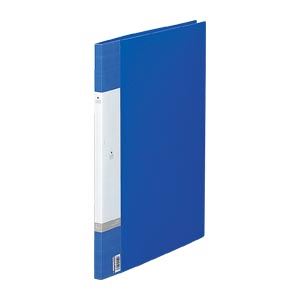 （まとめ） リヒトラブ リクエスト・クリヤーブック （20ポケット） G3214-8 青 1冊入 【×3セット】