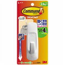 (まとめ) 3M コマンドフック L オフホワイト フック1個+タブ4枚 CMR5 1パック 【×15セット】