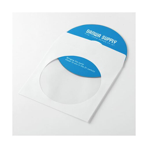(まとめ)サンワサプライ DVD・CDペーパースリーブケース FCD-PS100WN【×5セット】 (まとめ)サンワサプライ DVD・CDペーパースリーブケース FCD-PS100WN【×5セット】