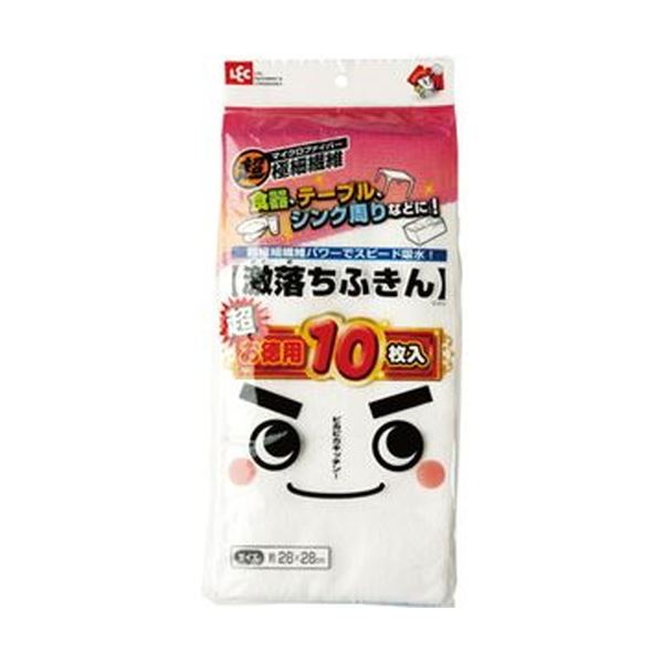 （まとめ）レック 激落ちふきん お徳用 S-415 1パック（10枚）【×20セット】