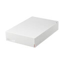 バッファロー ドライブステーションUSB3.2(Gen1)対応外付けHDD 4TB ホワイト HD-LE4U3-WB 1台(2)