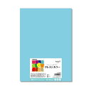 (まとめ) 長門屋商店 いろいろ色画用紙クレヨンカラー A4 みずいろ ナ-CR006 1パック(20枚) 【×10セット】