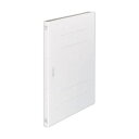 (まとめ) ライオン事務器 フラットファイル(環境)樹脂押え具 A4タテ 150枚収容 背幅18mm 無着色 A-511KA4S 1セット(10冊) 【×5セッ...