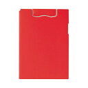 (まとめ)ライオン事務器マグネットホルダー(レオグリップ) 2つ折り式 A4タテ レッド No.300MG 1枚 【×3セット】【日時指定不可】