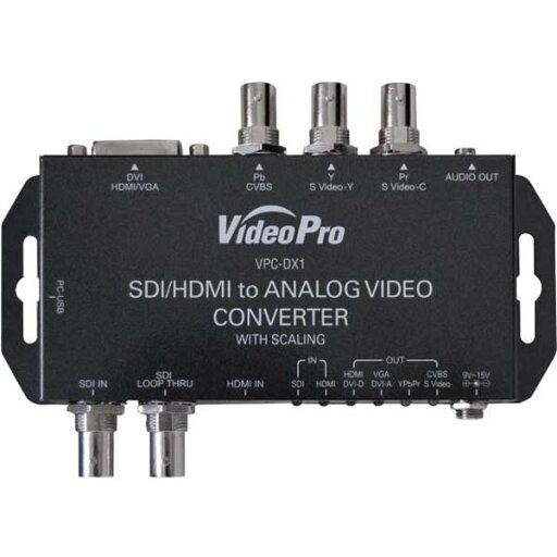 MEDIAEDGE VideoPro SDI/HDMI to ANALOGコンバータ VPC-DX1 MEDIAEDGE VideoPro SDI/HDMI to ANALOGコンバータ VPC-DX1