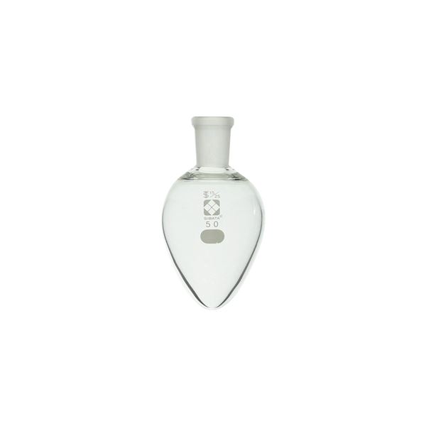 共通摺合梨形フラスコ 50mL 【005410-1550】【日時指定不可】